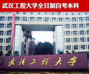 武汉工程大学2016年自考全日制本科助学班
